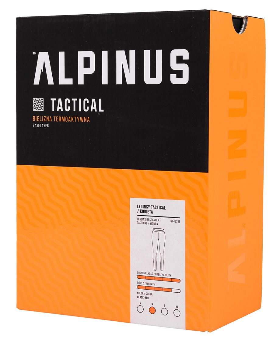 Alpinus Dámské Termoaktivní Kalhoty Tactical Base Layer GT43215