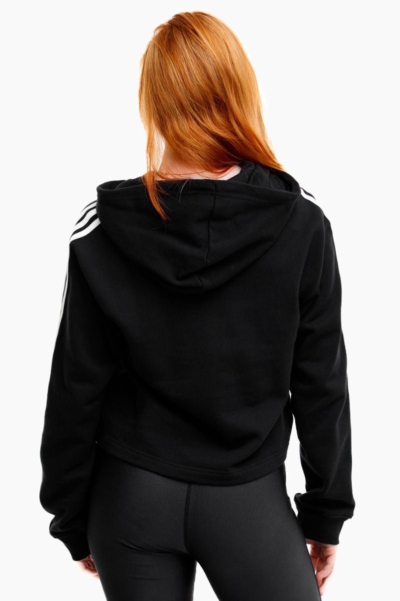 adidas Dámská mikina Essentials 3-Stripes French Terry Crop Hoodie IC8767