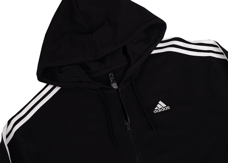 adidas Dámská mikina Essentials 3-Stripes FT Oversized Full-Zip Hoodie IC8782