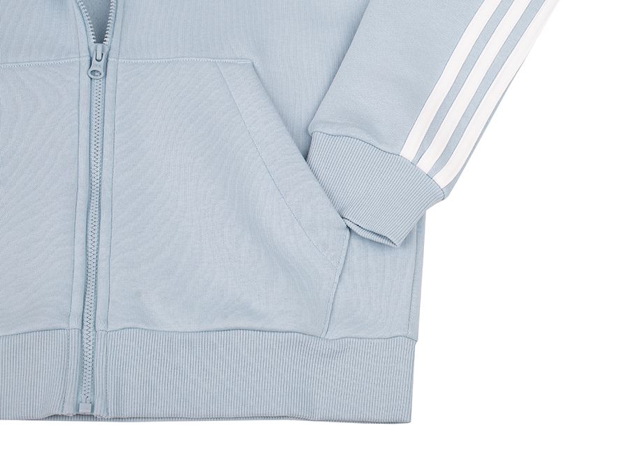 adidas Dámská mikina Essentials FL 3S Full-Zip Hoodie IR6076