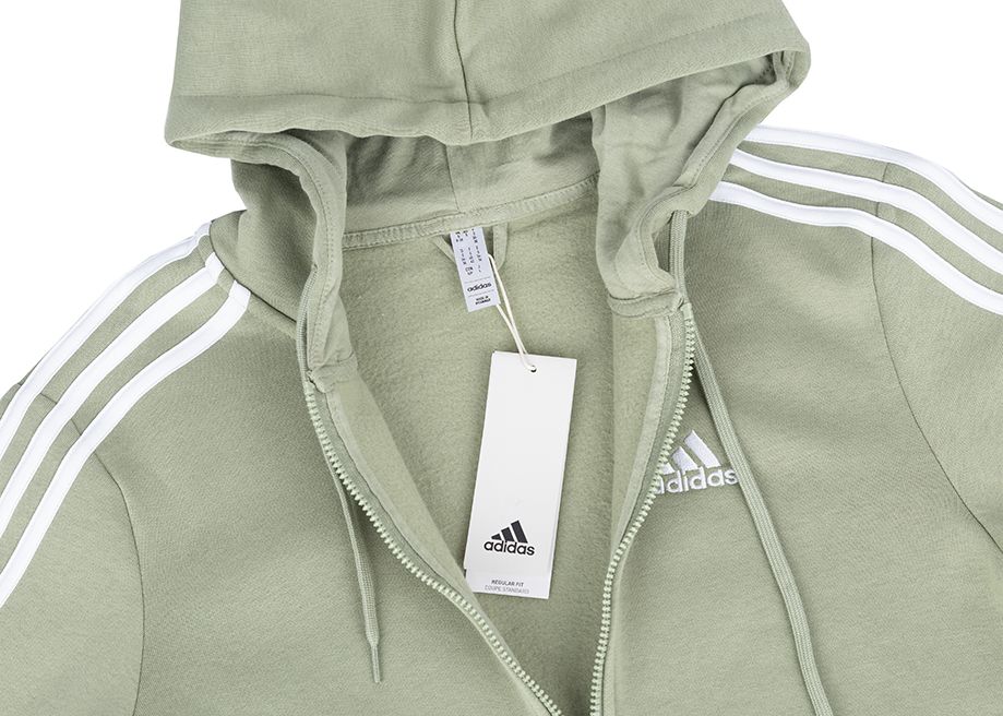 adidas Dámská mikina Essentials FL 3S Full-Zip Hoodie JP2352