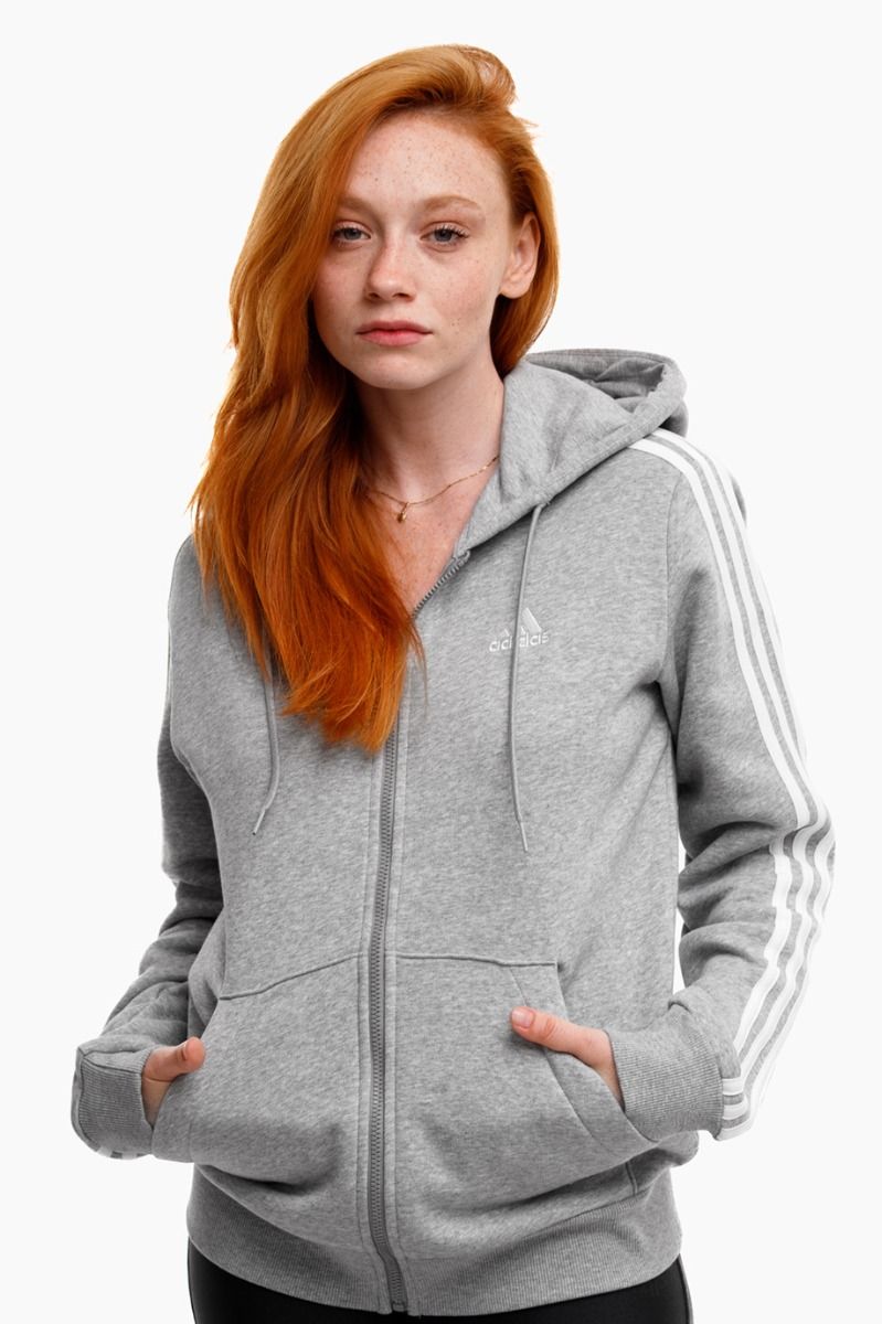 adidas Dámská mikina Essentials FL 3S Full-Zip Hoodie IM0236 adidas Dámská mikina Essentials FL 3S Full-Zip Hoodie IM0236