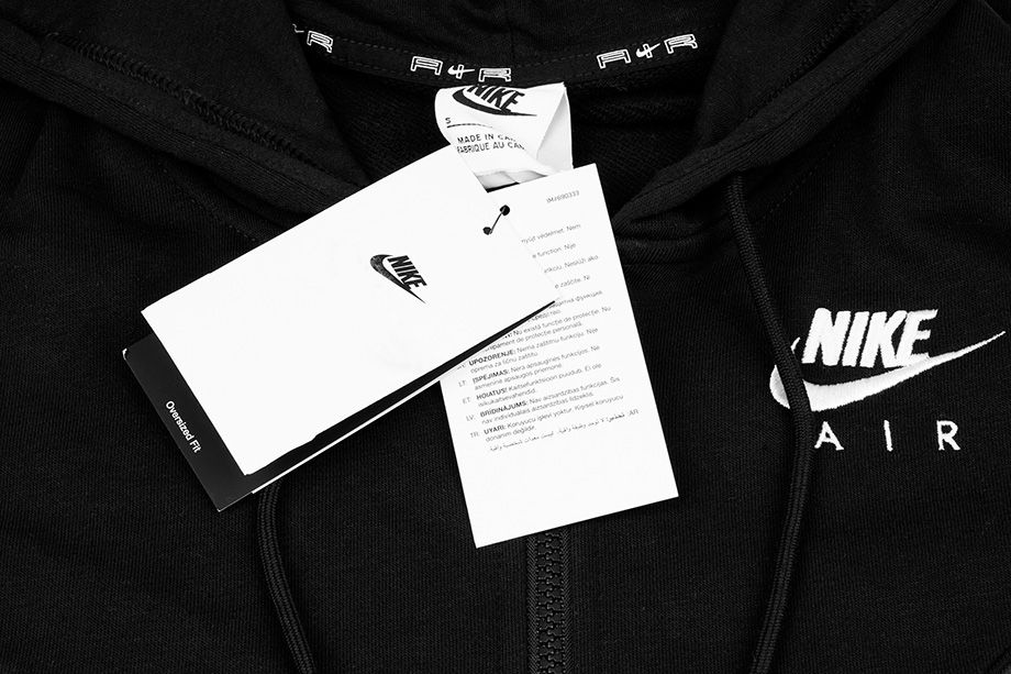Nike dámské mikina Air Full-Zip Hoodie DD5447 010 Nike dámské mikina Air Full-Zip Hoodie DD5447 010