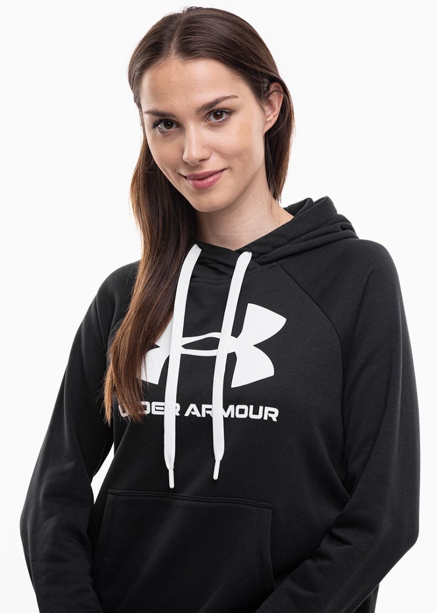 Under Armour Mikina s Kapucí Dámské Rival Fleece Logo Hoodie 1356318 001