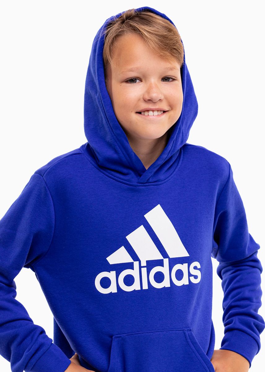 adidas Detská mikina Big Logo Essentials Cotton Hoodie IC6834