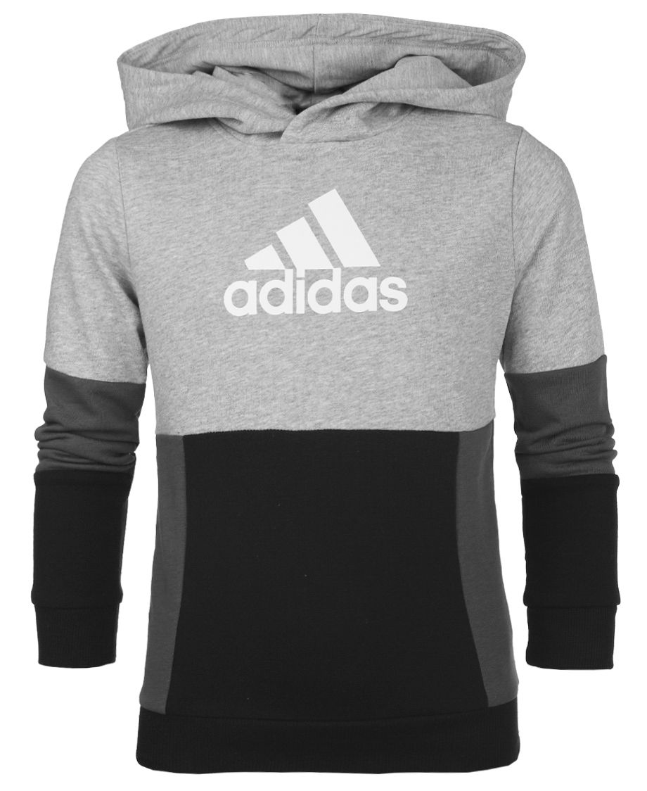 adidas Mikina pro děti Colorblock Fleece Hoodie HN8563 EUR 140 OUTLET