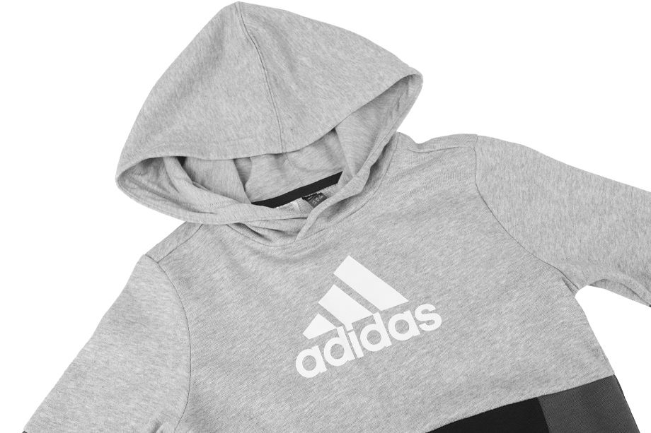 adidas Mikina pro děti Colorblock Fleece Hoodie HN8563 EUR 140 OUTLET