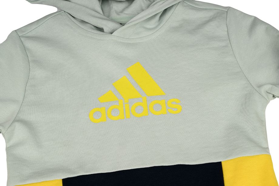 adidas Mikina pro děti Colorblock Fleece Hoodie HN8567