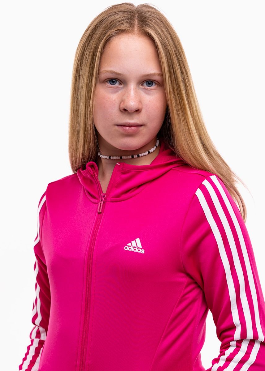 adidas Dětská mikina Designed 2 Move 3-Stripes Hoodie HM4485