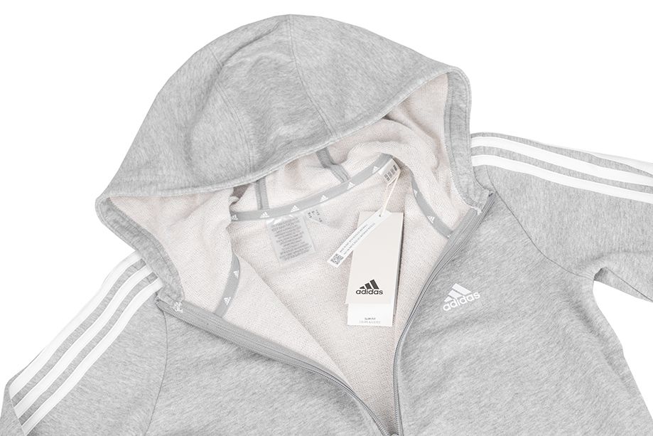 adidas Dětská mikina Essentials 3-Stripes Full-Zip Hoodie IC3635