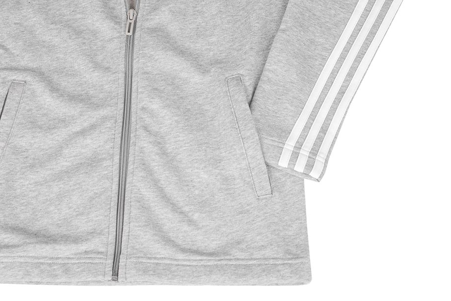 adidas Dětská mikina Essentials 3-Stripes Full-Zip Hoodie IC3635