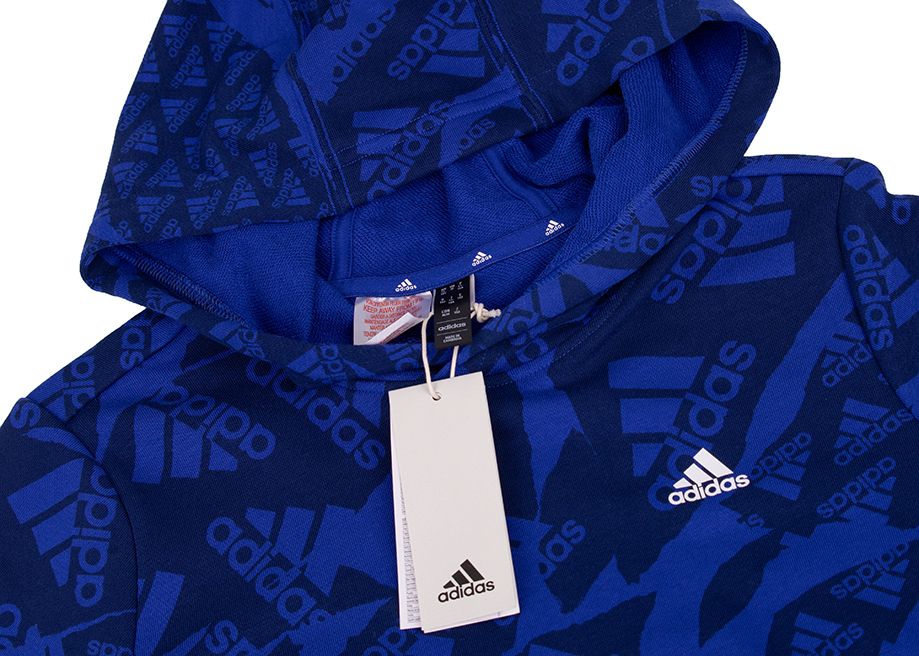 adidas Dětská mikina Essentials Allover Print HD IS2555