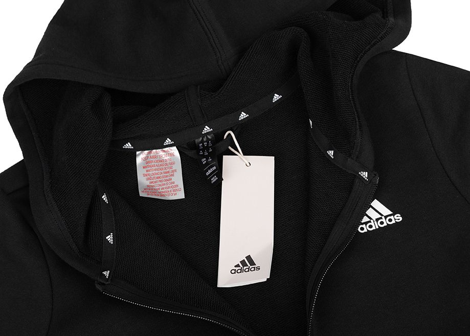 adidas Dětská mikina Essentials Linear Logo Full-Zip Hoodie IC3584