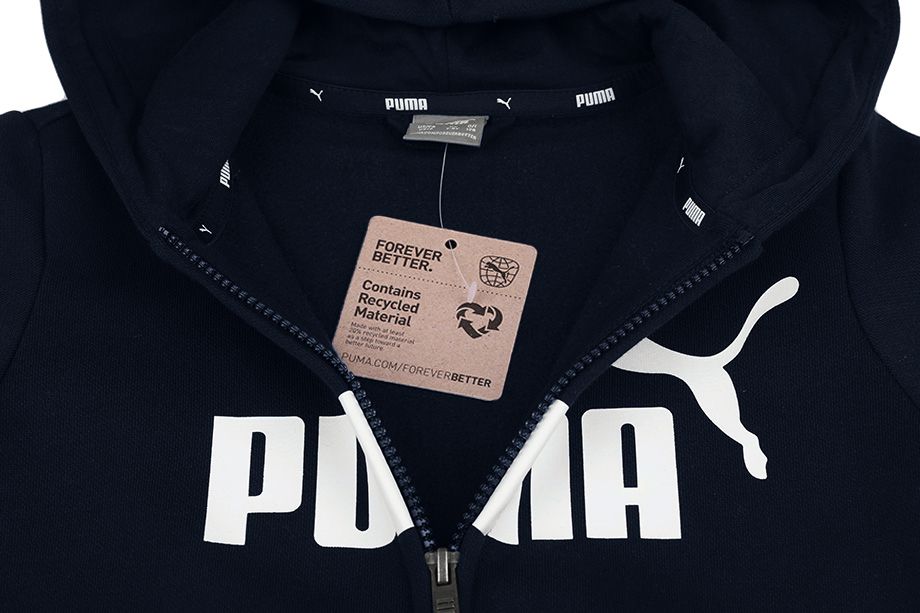 PUMA Dětská mikina ESS Big Logo FZ Hoodie 586967 06 PUMA Dětská mikina ESS Big Logo FZ Hoodie 586967 06