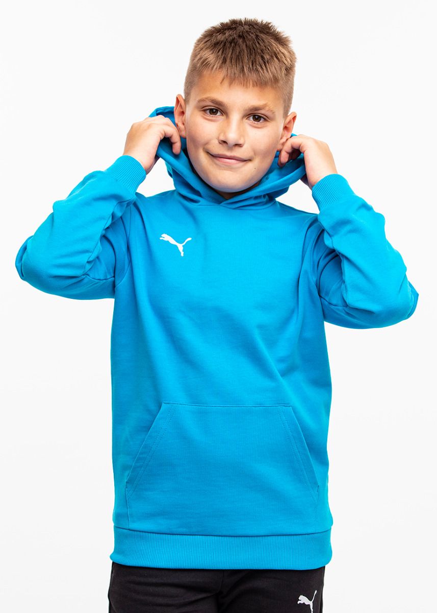 PUMA Dětská mikina Team Goal Casuals Hoody 658619 02