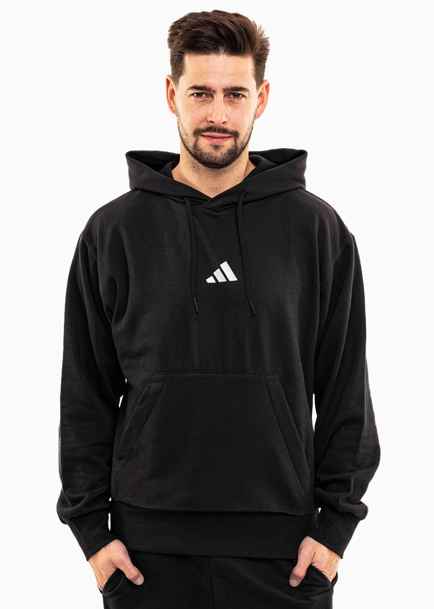 adidas Pánská Mikina Essentials Feelcozy Fleece Hoodie JE3807