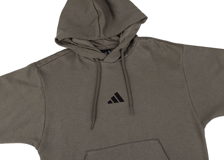 adidas Pánská Mikina Essentials Feelcozy Fleece Hoodie JE3799