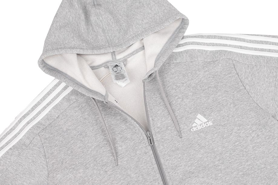 adidas Pánská mikina Essentials Fleece 3-Stripes Full-Zip IJ6479