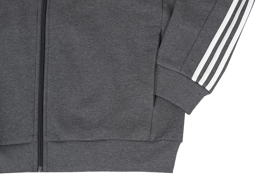 adidas Pánská mikina Essentials Fleece 3-Stripes Full-Zip IJ6480