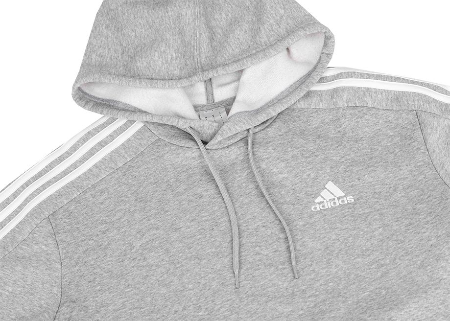 adidas Pánská mikina Essentials Fleece 3-Stripes Hoodie IJ6474