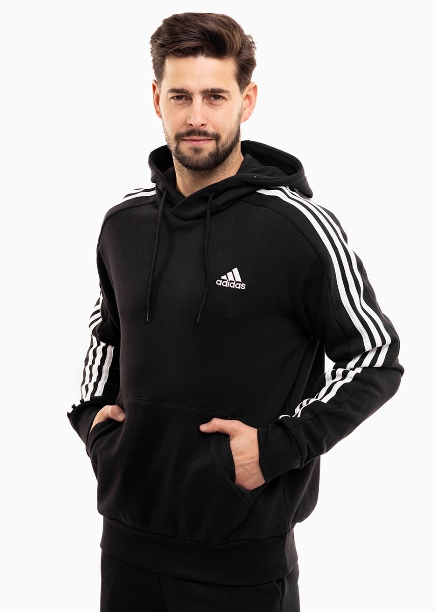 adidas Pánská mikina Essentials French Terry 3-Stripes Hoodie IC0435 adidas Pánská mikina Essentials French Terry 3-Stripes Hoodie IC0435