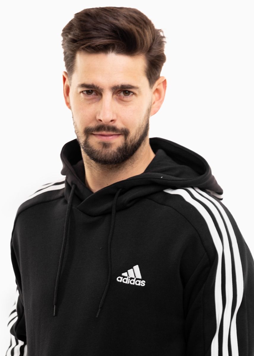 adidas Pánská mikina Essentials French Terry 3-Stripes Hoodie IC0435 adidas Pánská mikina Essentials French Terry 3-Stripes Hoodie IC0435