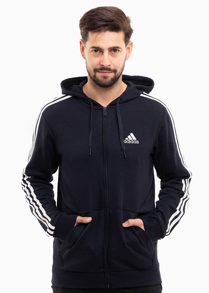 adidas Pánská mikina Essentials Full-Zip Hoodie GK9033 adidas Pánská mikina Essentials Full-Zip Hoodie GK9033