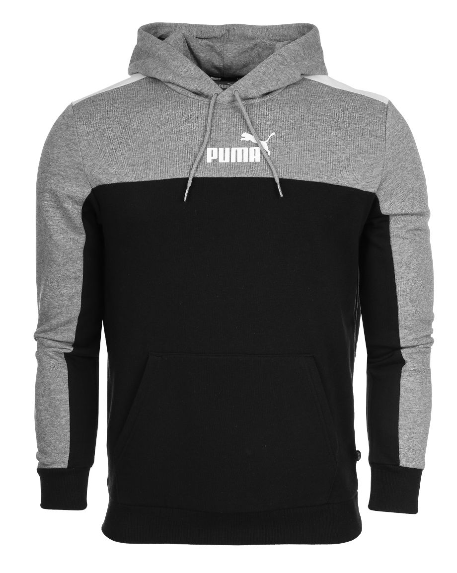 PUMA Pánská Mikina ESS+ Block Hoodie TR 847428 01