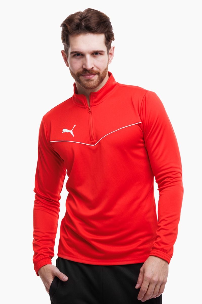 PUMA Pánské Mikina teamRISE 1/4 Zip Top 657394 01