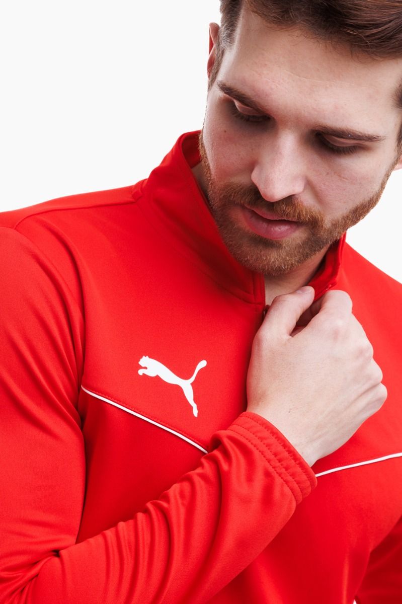 PUMA Pánské Mikina teamRISE 1/4 Zip Top 657394 01