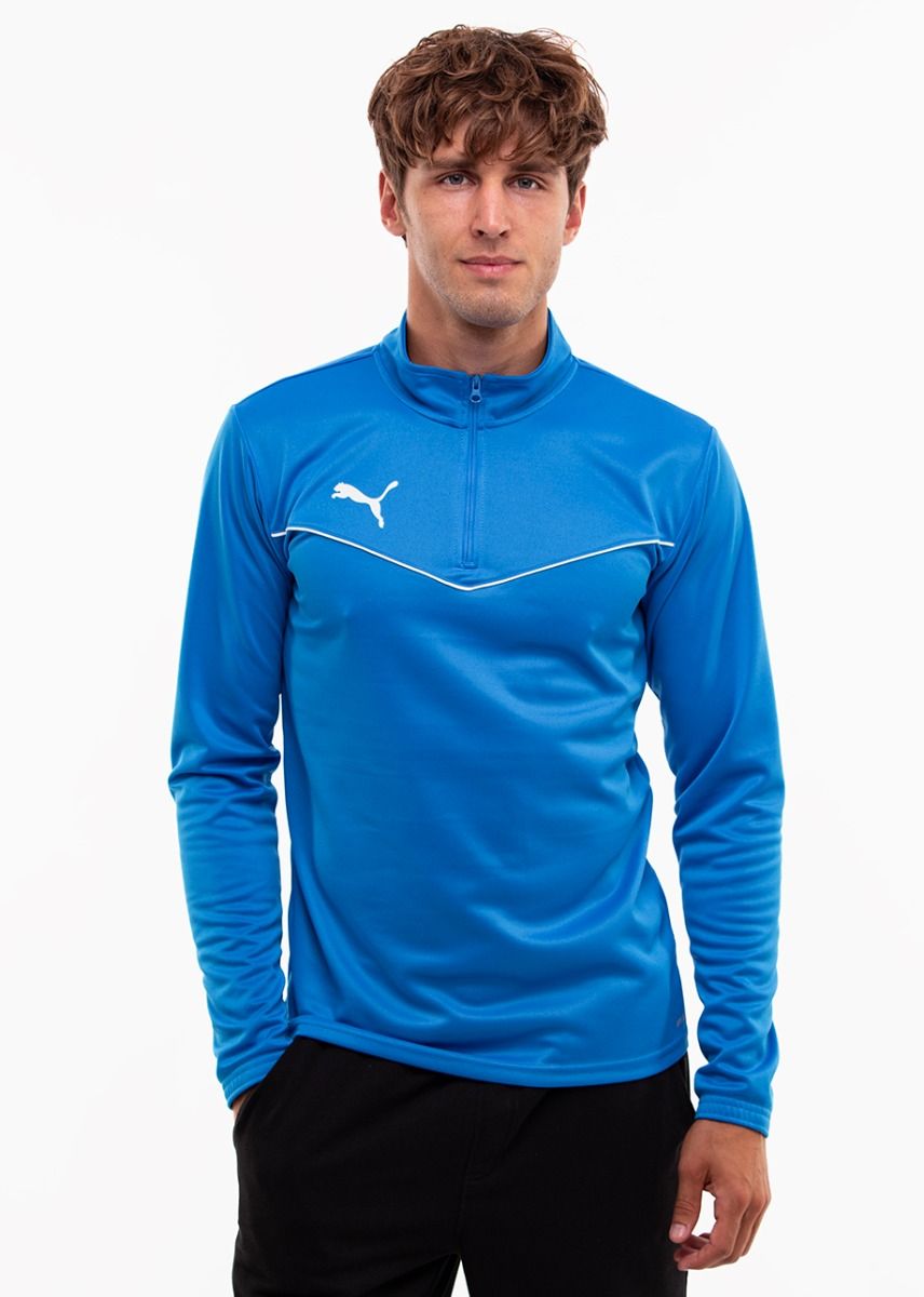 PUMA Pánské Mikina teamRISE 1/4 Zip Top 657394 02