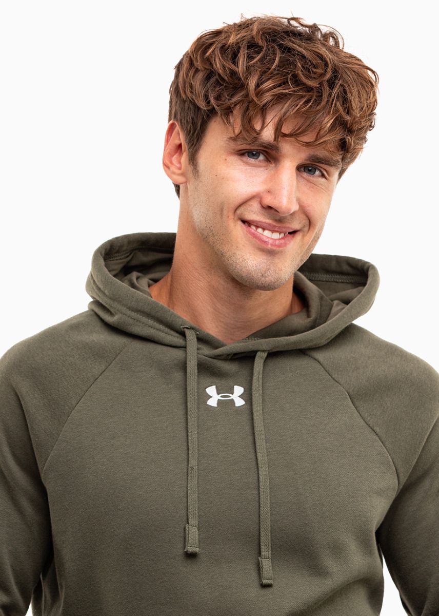 Under Armour Pánská mikina Rival Fleece Hoodie 1379757 390