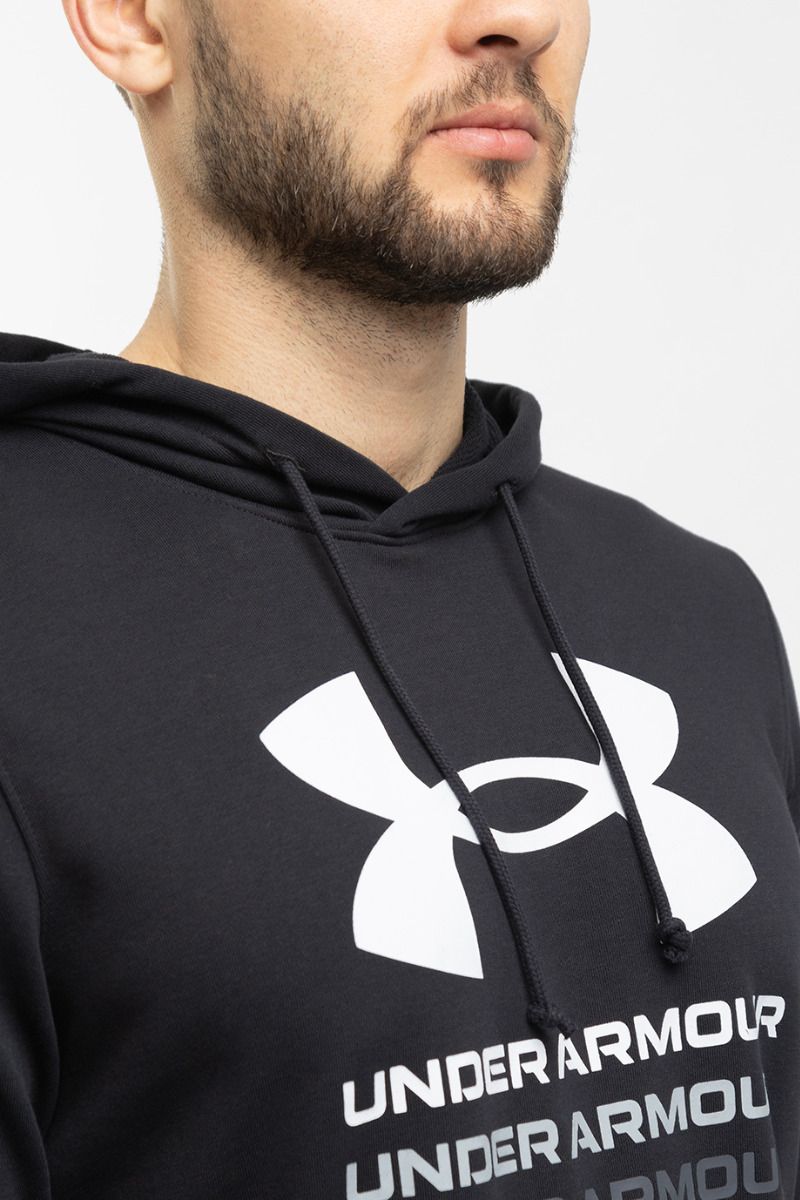 Under Armour Pánská mikina UA Rival Terry Graphic Hoodie 1386047 001