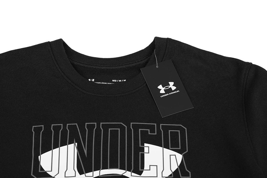 Under Armour Pánske Mikina UA Rival Terry Logo Crew 1370391 001