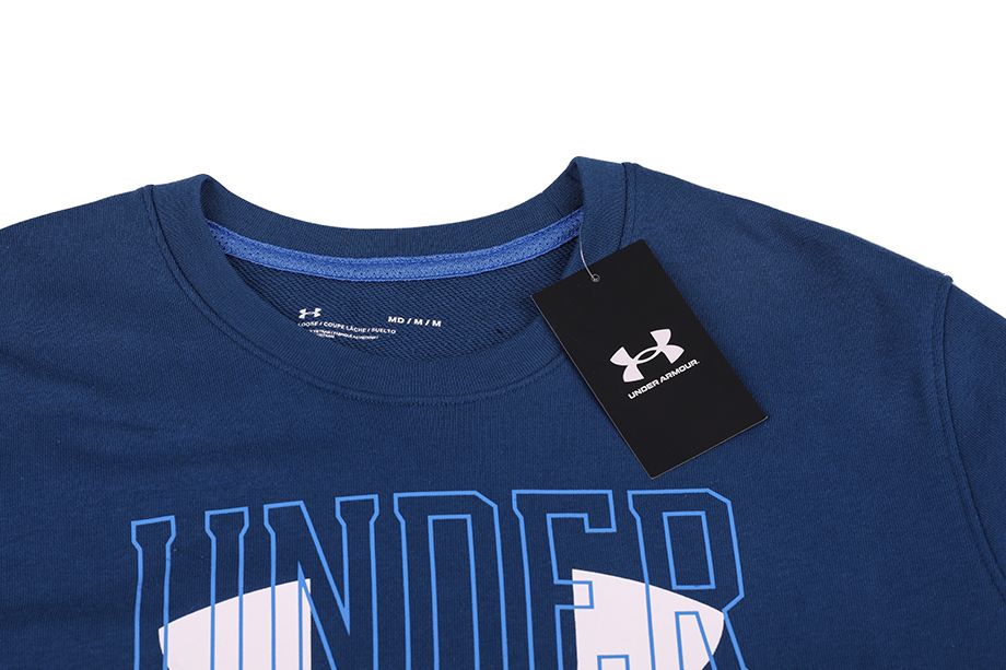 Under Armour Pánske Mikina UA Rival Terry Logo Crew 1370391 458