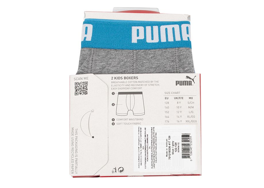 PUMA Chlapecké boxerky Basic Boxer 2P 935454 02