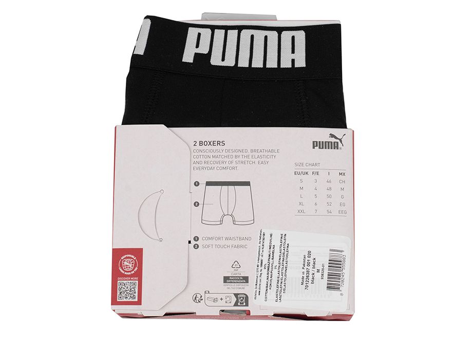 PUMA Pánské boxerky Everyday Basic 2p 938320 01