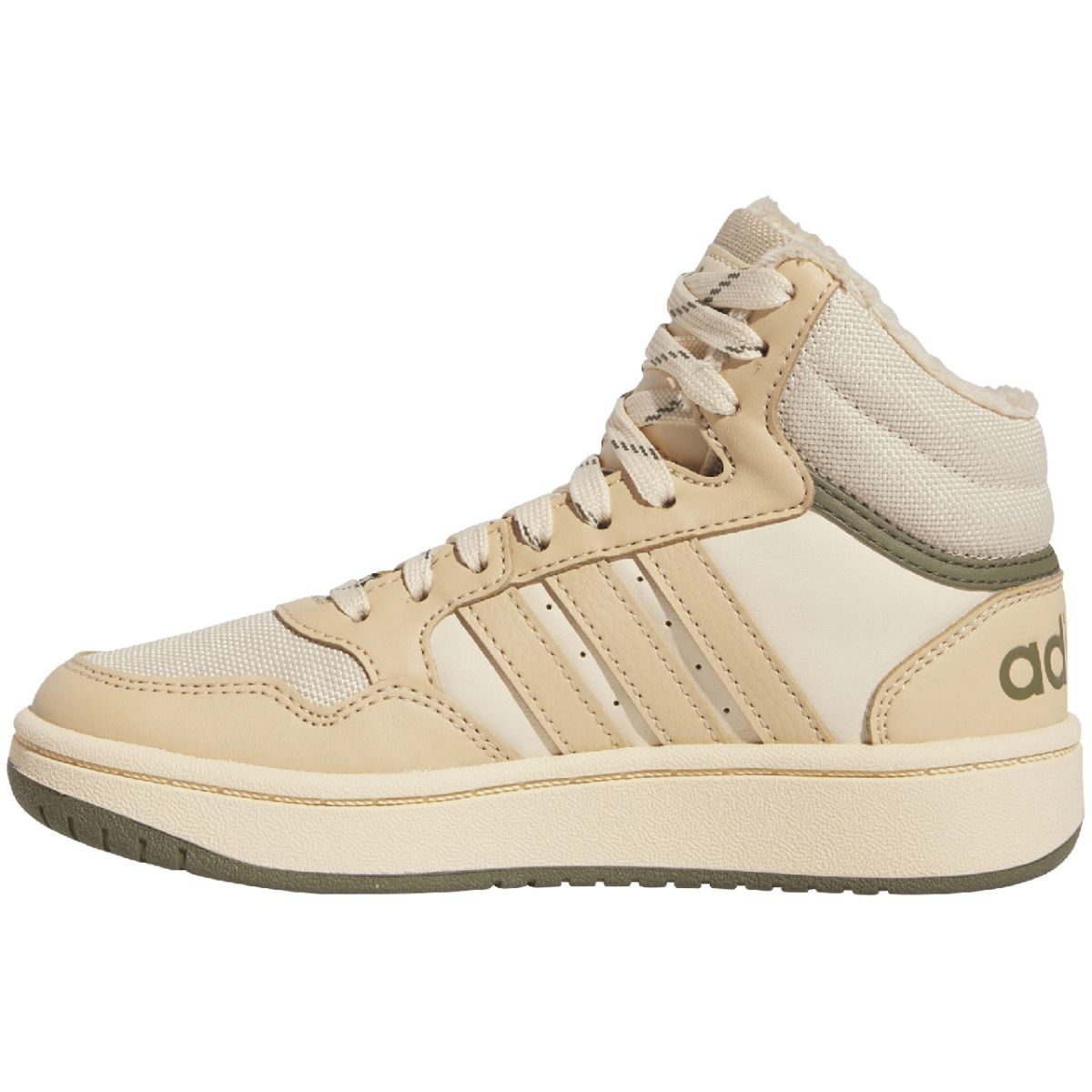 adidas Dětské boty Hoops Mid 3.0 K IF7738