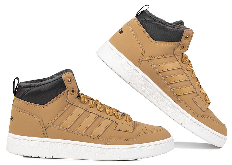 adidas Pánské boty Rapid Court Mid Winterized JR0171