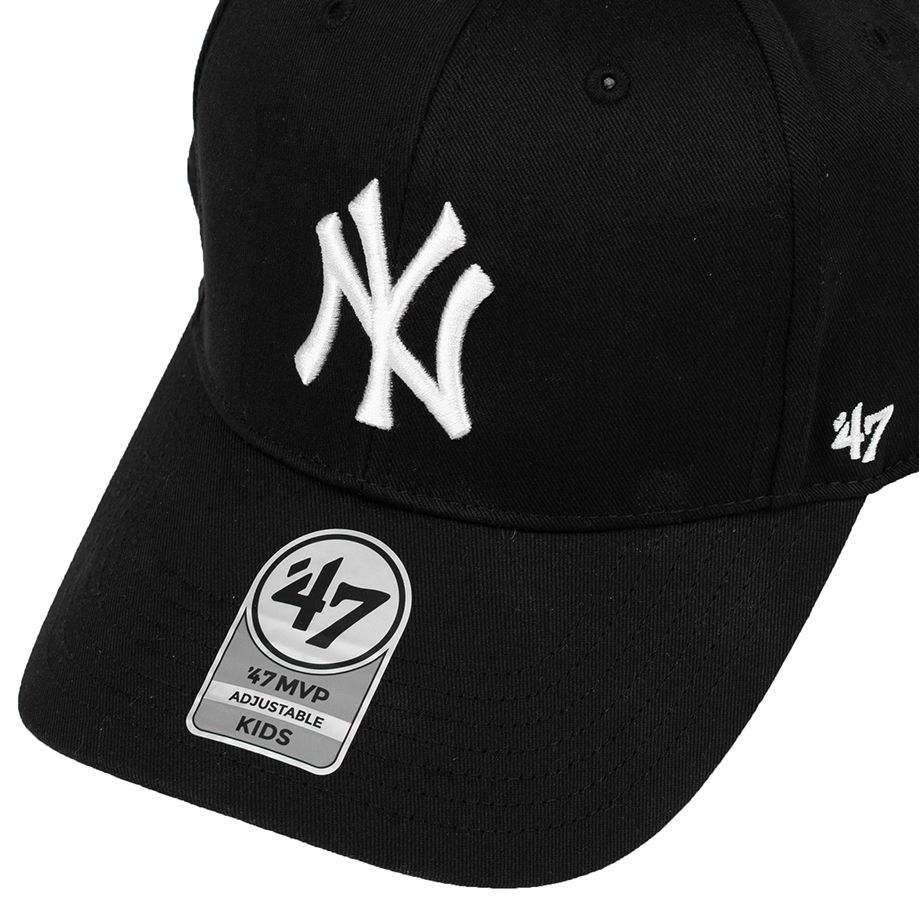 '47 Dětská čepice kšiltovka New York Yankees Raised Basic B-RAC17CTP-BK-KIDS