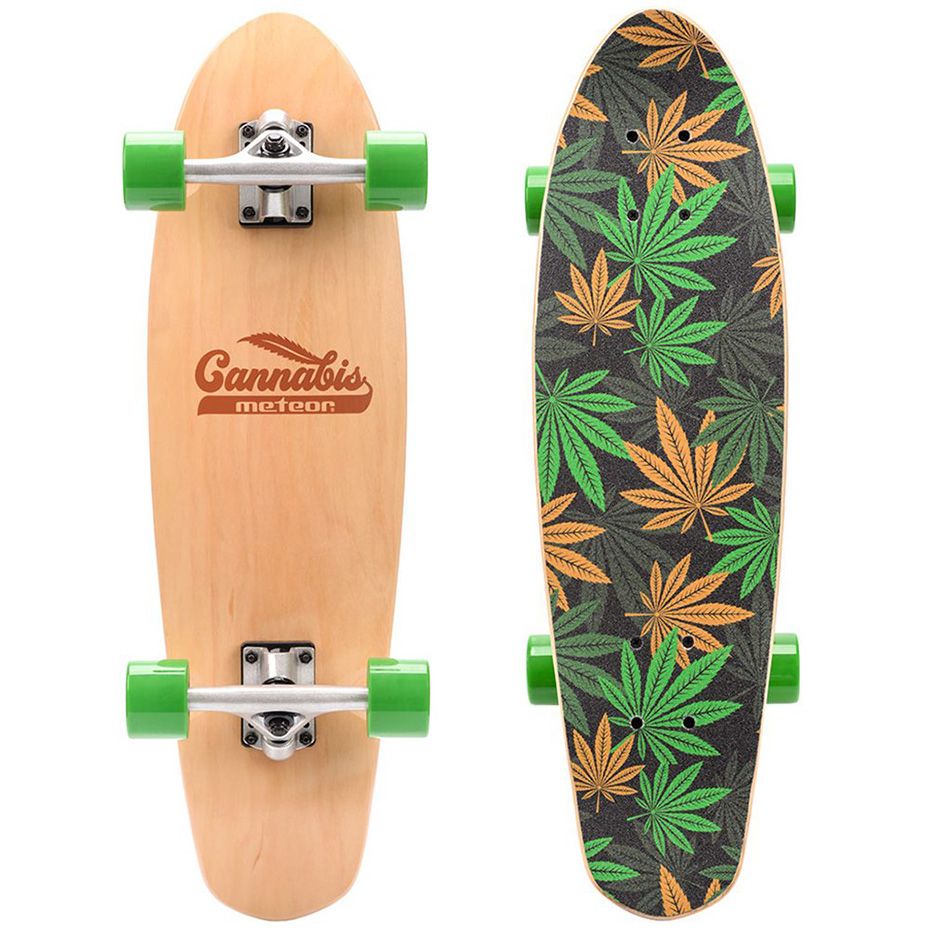 Meteor Skateboardová deska Cannabis 22595