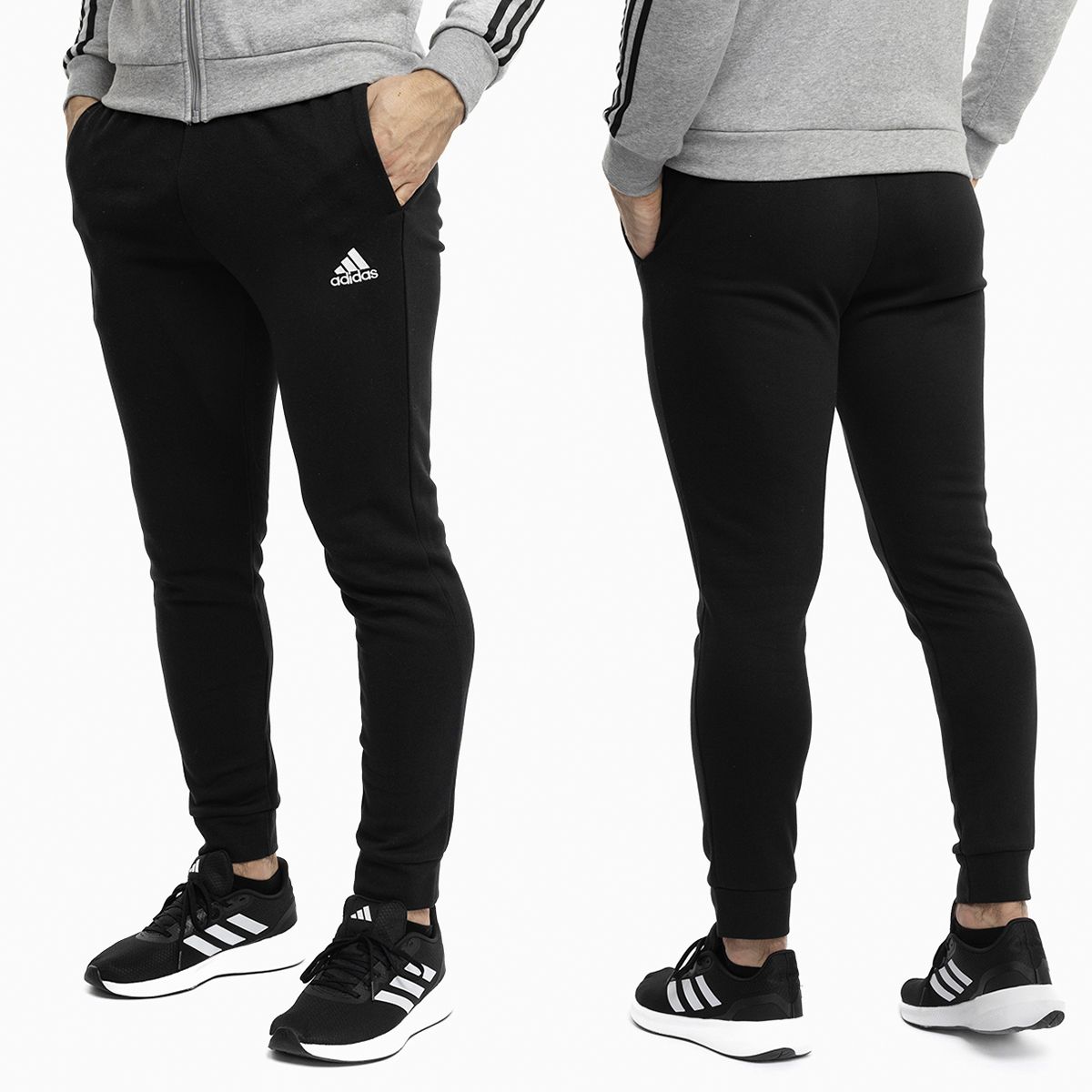 adidas Pánská tepláková souprava Basic 3-Stripes Fleece IA3073