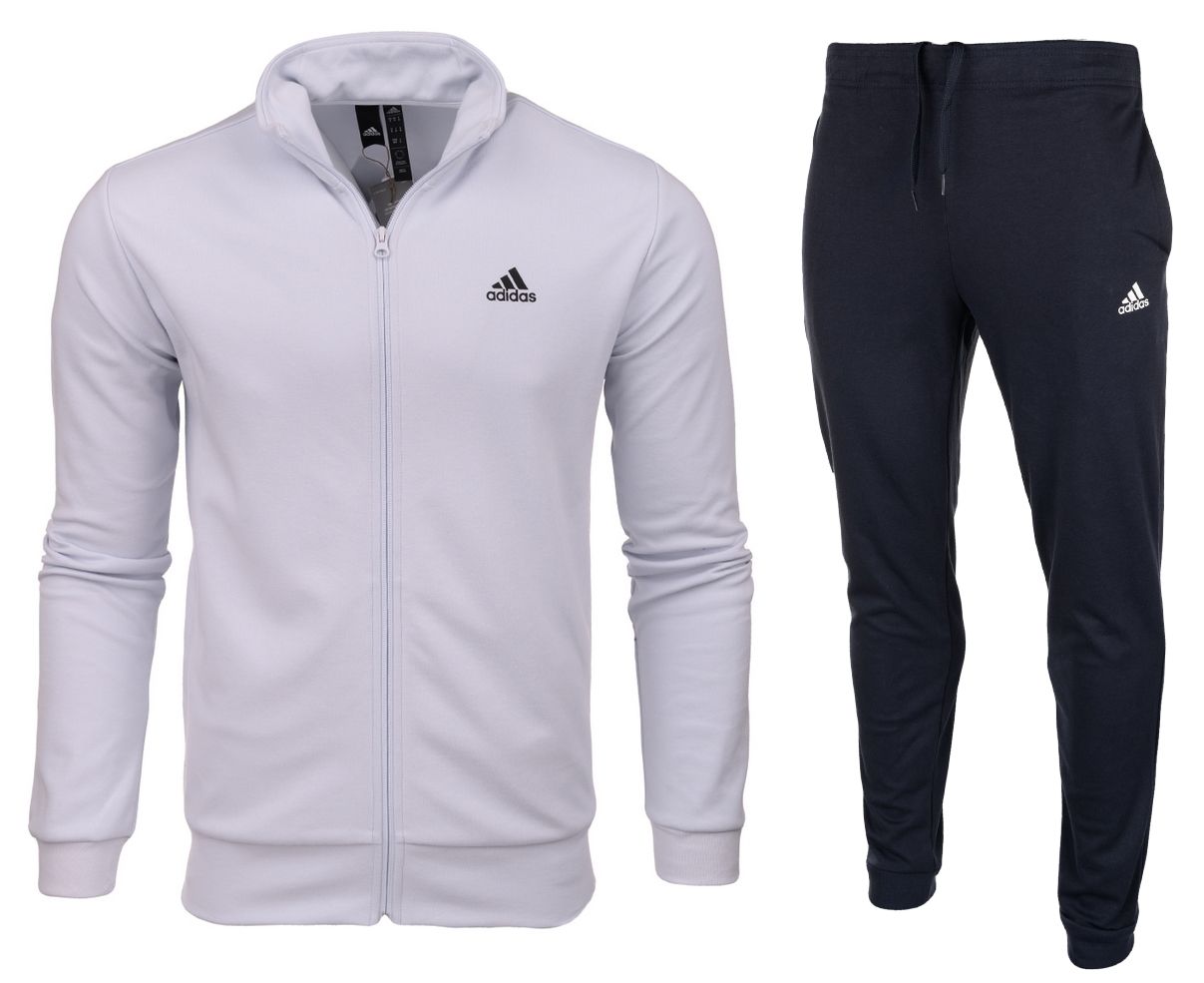 adidas Pánské Teplákové soupravy Kalhoty mikina MTS 3bars H61134