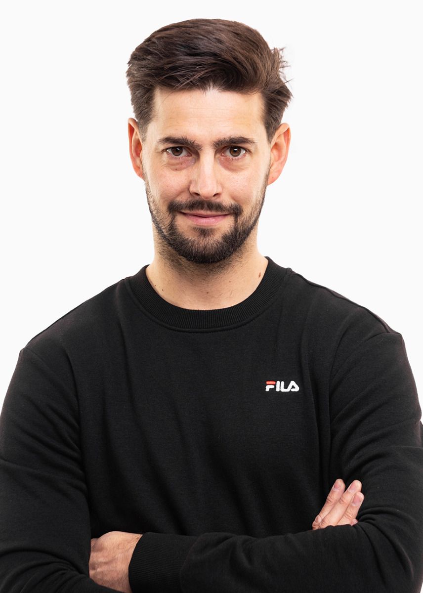 Fila Pánská mikina Leverano Regular Crew Sweat FAM0876 80010 Fila Pánská mikina Leverano Regular Crew Sweat FAM0876 80010