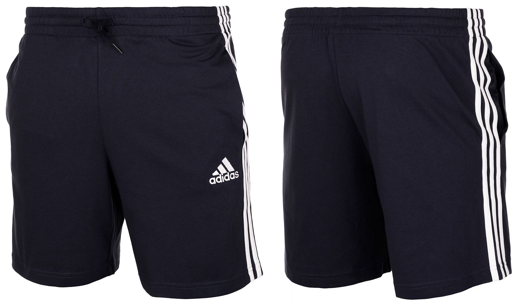 adidas Šortky Pánské Essentials French Terry 3-Stripes Shorts GK9598