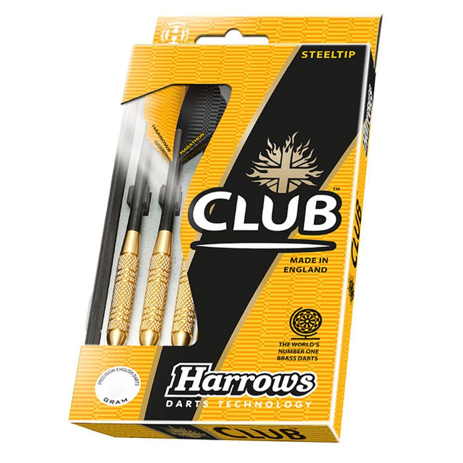 Harrows Šipky Steeltip Club Brass