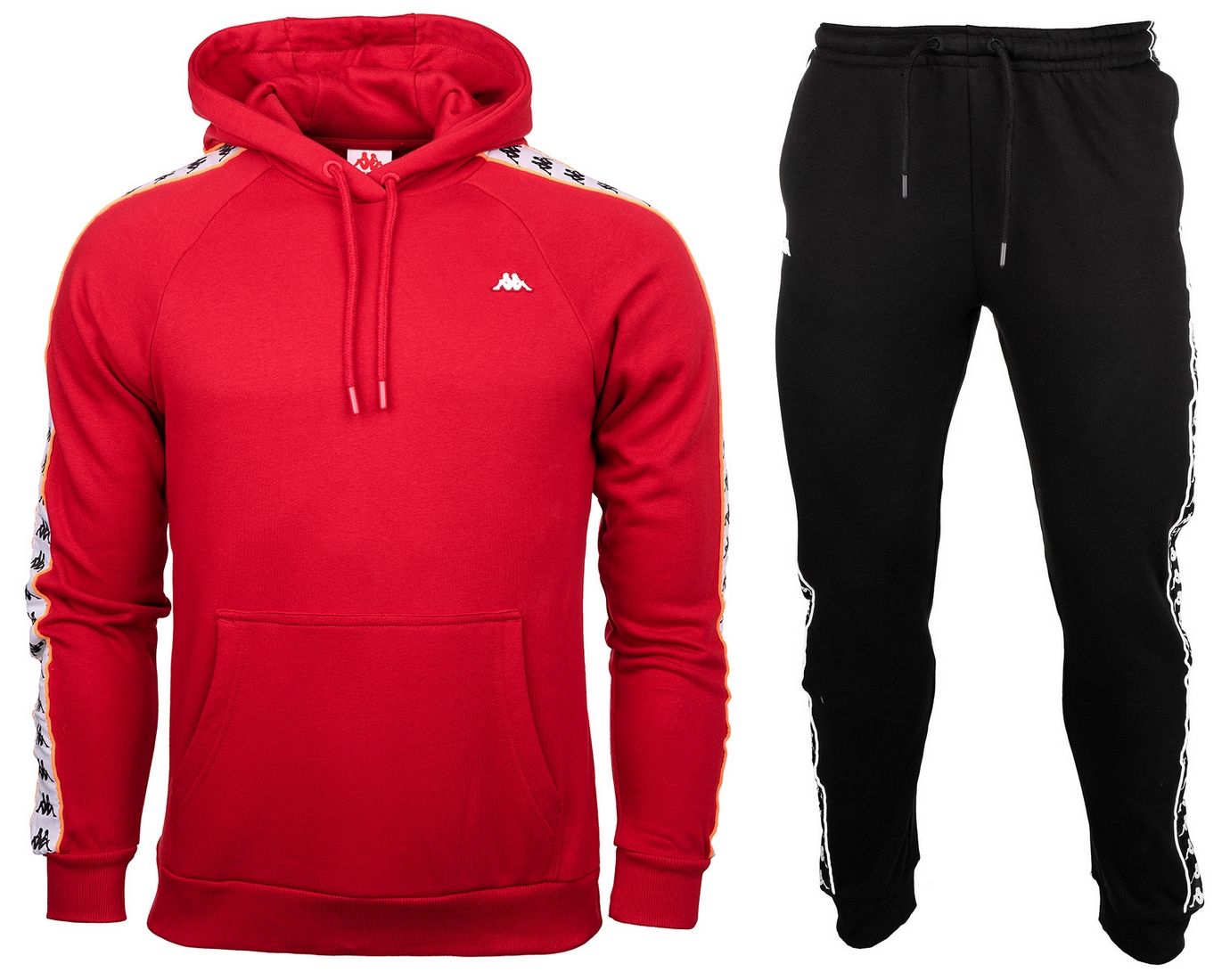 Kappa Pánské Teplákové soupravy Hoodie 308017 19-1863/308021 19-4006 Kappa Pánské Teplákové soupravy Hoodie 308017 19-1863/308021 19-4006