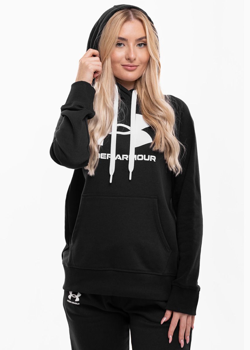 Under Armour Dámská tepláková souprava Rival Fleece Logo Hoodie 1356318 001/1356416 001