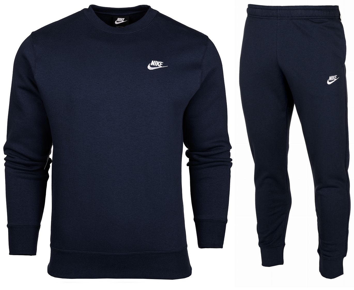 Nike Tepláková souprava Club Fleece Jogger Crew BV2662 410/BV2671 410 Nike Tepláková souprava Club Fleece Jogger Crew BV2662 410/BV2671 410