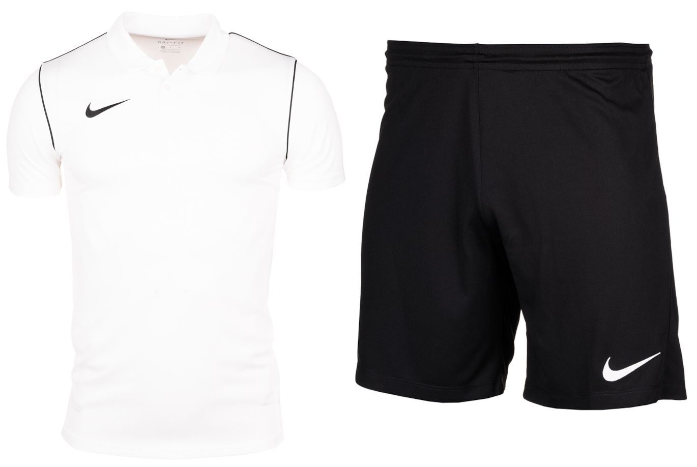 Nike Pánský sportovní set Tričko Šortky M Dry Park 20 Polo BV6879 100/BV6855 010